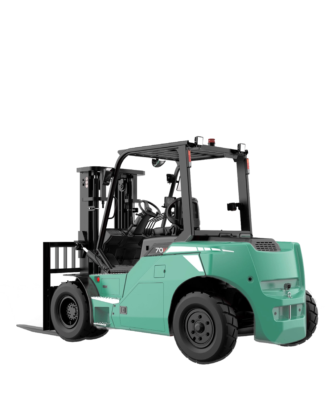EFL753-HV-6 7,5 ton Li-ion elektrikli ağır hizmet forklift; yüksek voltajlı akü sistemi, güçlendirilmiş şasi ve 6 metre kaldırma yüksekliği ile ağır sanayi operasyonlarında dizel forkliftlere güçlü bir alternatif sunar.
