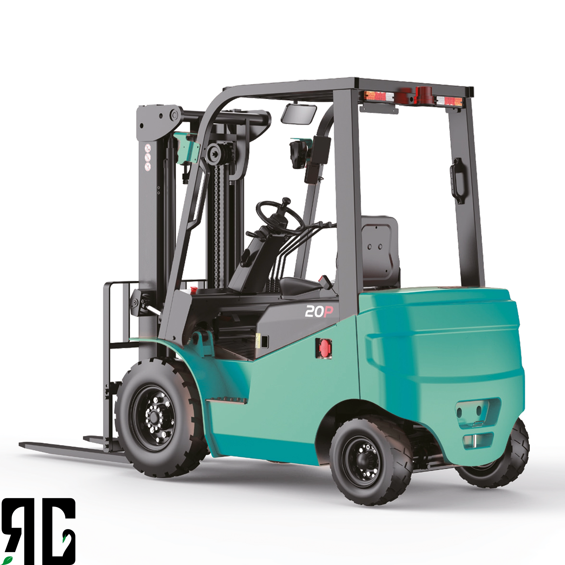 EFL203P 2 Ton Akülü Forklift — RG Forklift güvencesiyle 3 metre kaldırma yüksekliği, uzun çalışma süresi ve enerji verimli 48V akü sistemi.