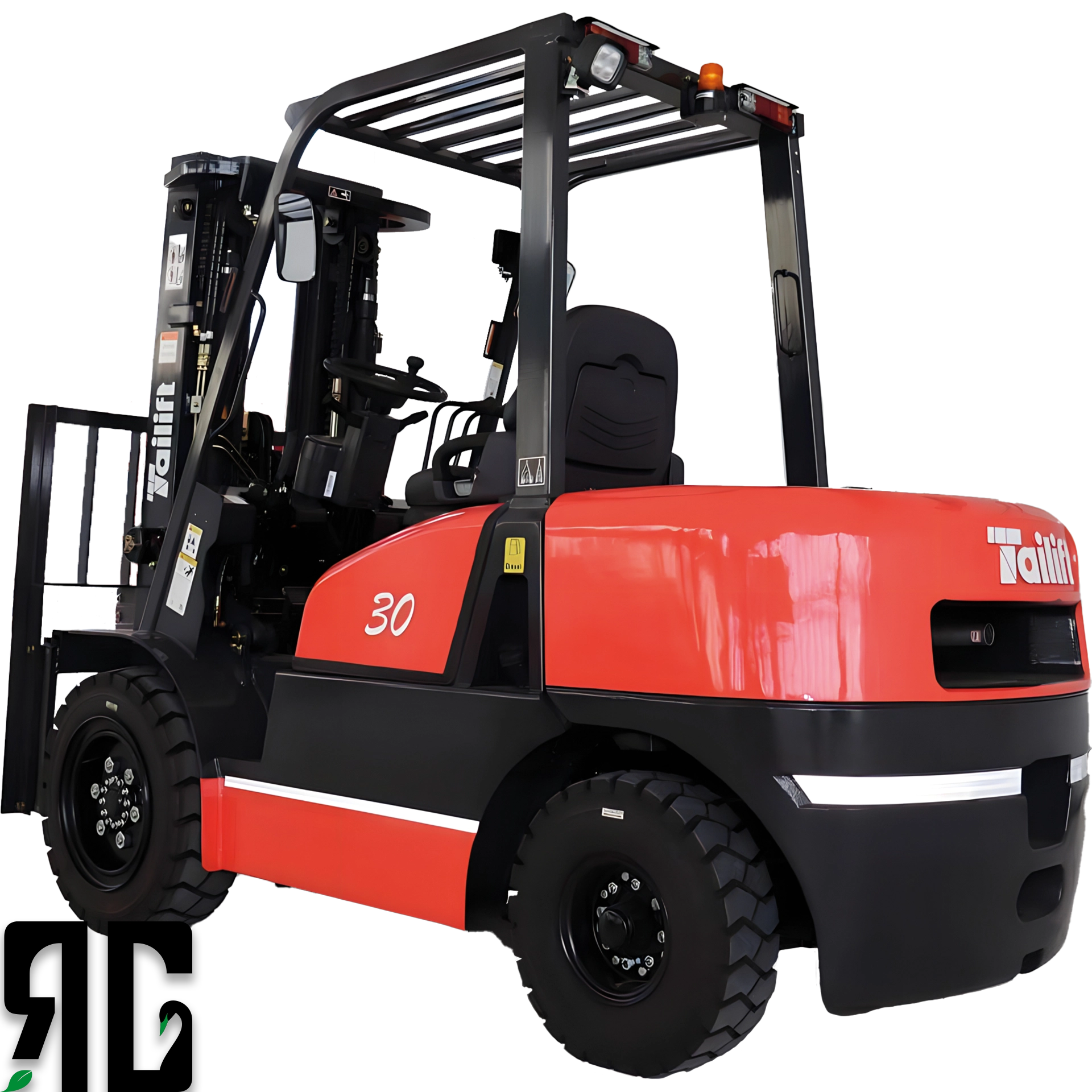 Endüstriyel sahada çalışan Tailift FD35 dizel forklift, 3.5 ton yükü 4.5 metreye güvenle kaldırırken dengeli şasi yapısı ve güçlü XINCHAI motoruyla yüksek performans sağlar. RG Forklift tarafından sunulan bu model, ağır hizmet koşulları için dayanıklılık ve verimliliği bir arada sunar.